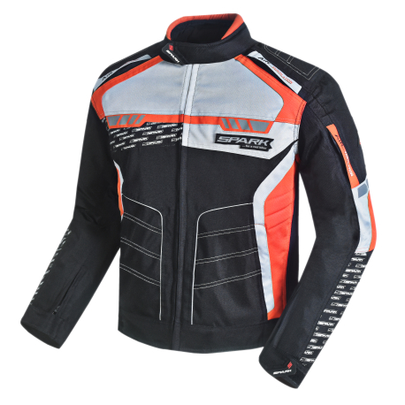 Moške - moto jakna Spark MIZZEN RDEČA