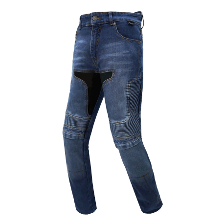 Moške - Jeans Moto hlače BEAT Modre